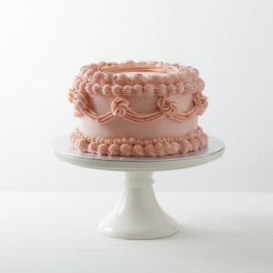 vintage cake 8 inch (chocolate base)