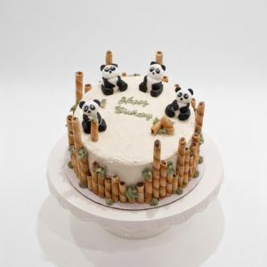 Custom Panda Cake